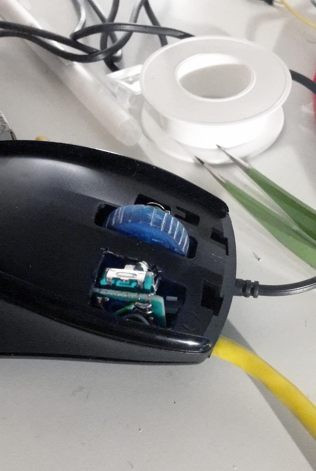 Mouse wheel sensor