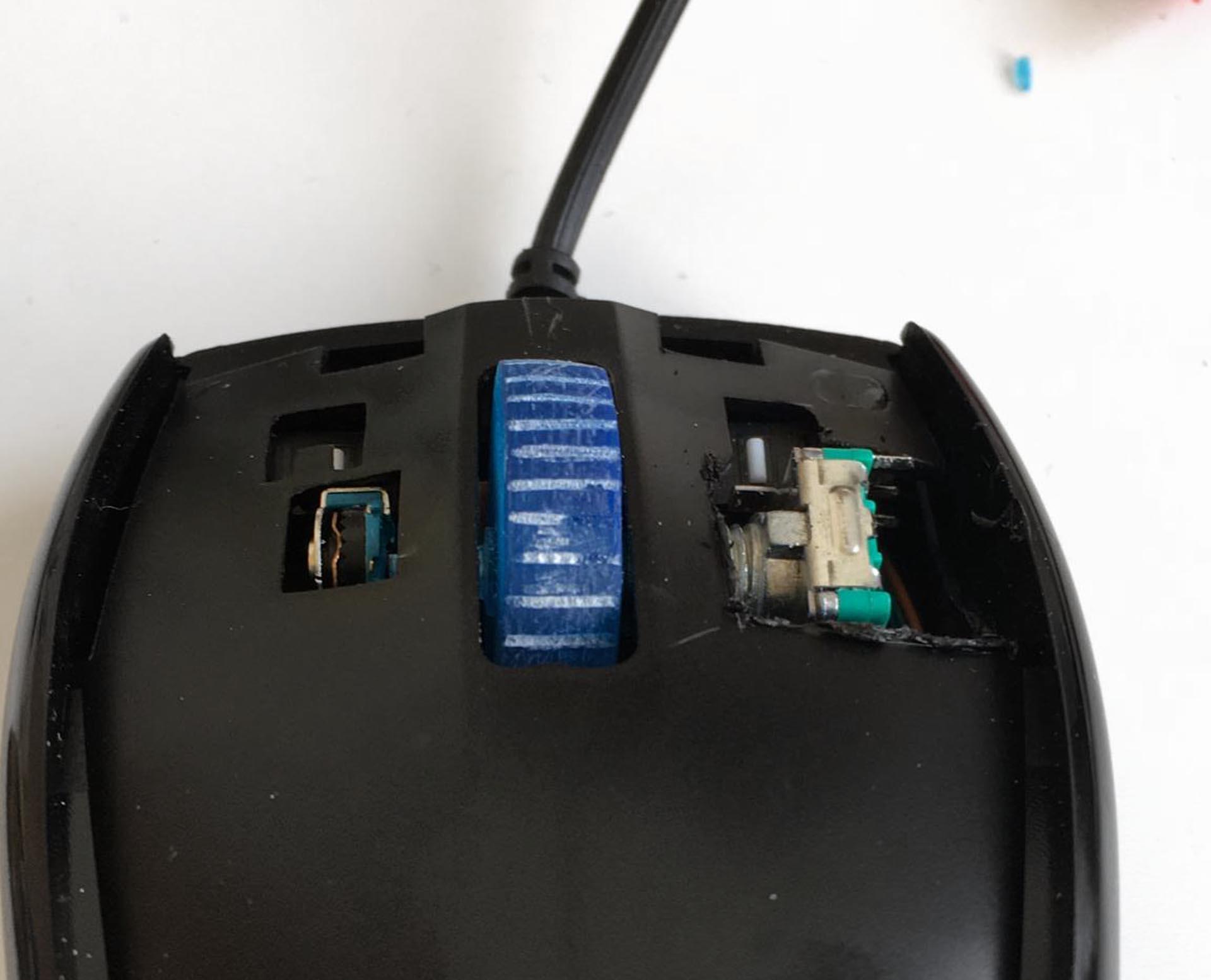 Inside the mouse